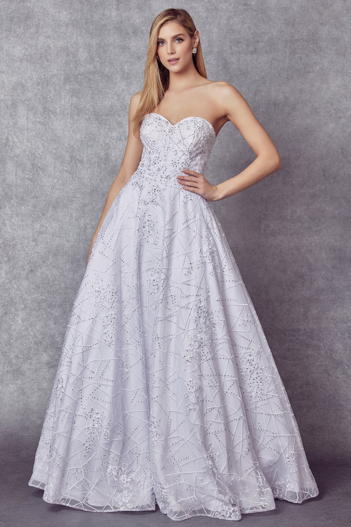 Juliet 692W bridal gown front view