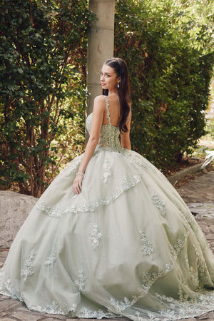 Juliet JT1450J ball gown back view