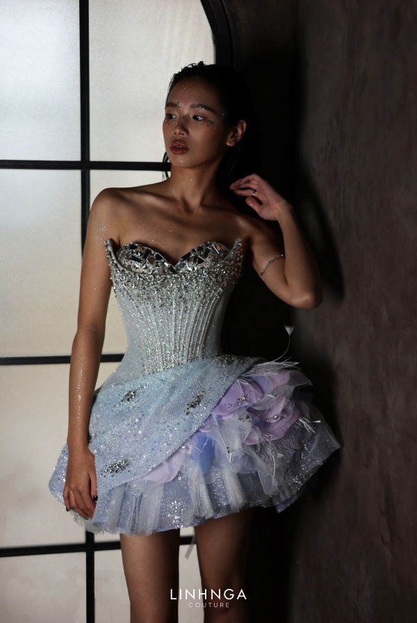 Linh Nga ALT078 Dress - FOSTANI.com