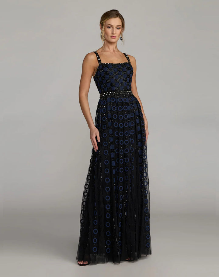 Mac Duggal 10106 Sleeveless Embellished A-line Dress