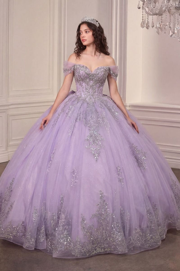 Ladivine 15730 Off Shoulder Quinceanera Dress
