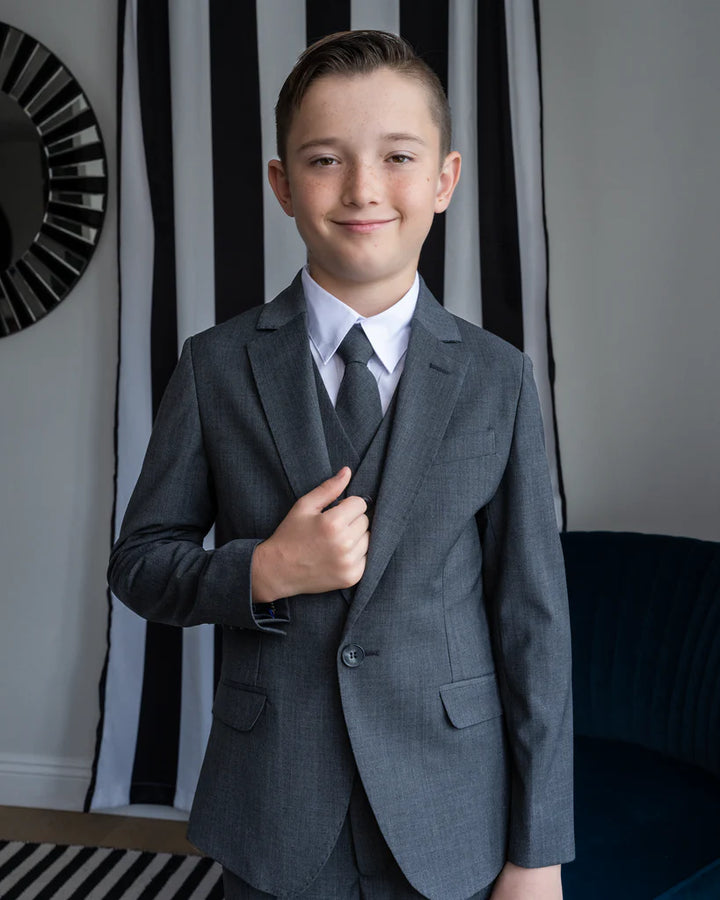 CLEO ByPeanut Butter Collection Luxor Giza Charcoal Kids suit