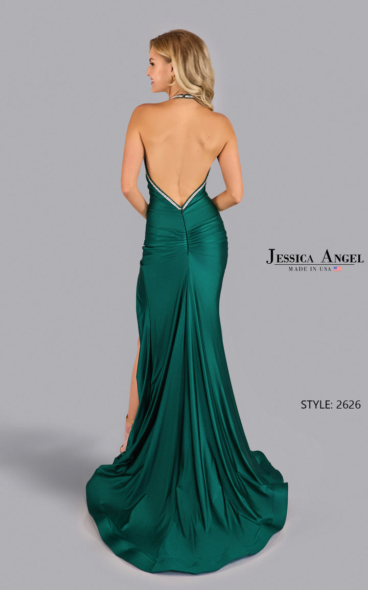 Jessica Angel 2626 low back with trim back view 7