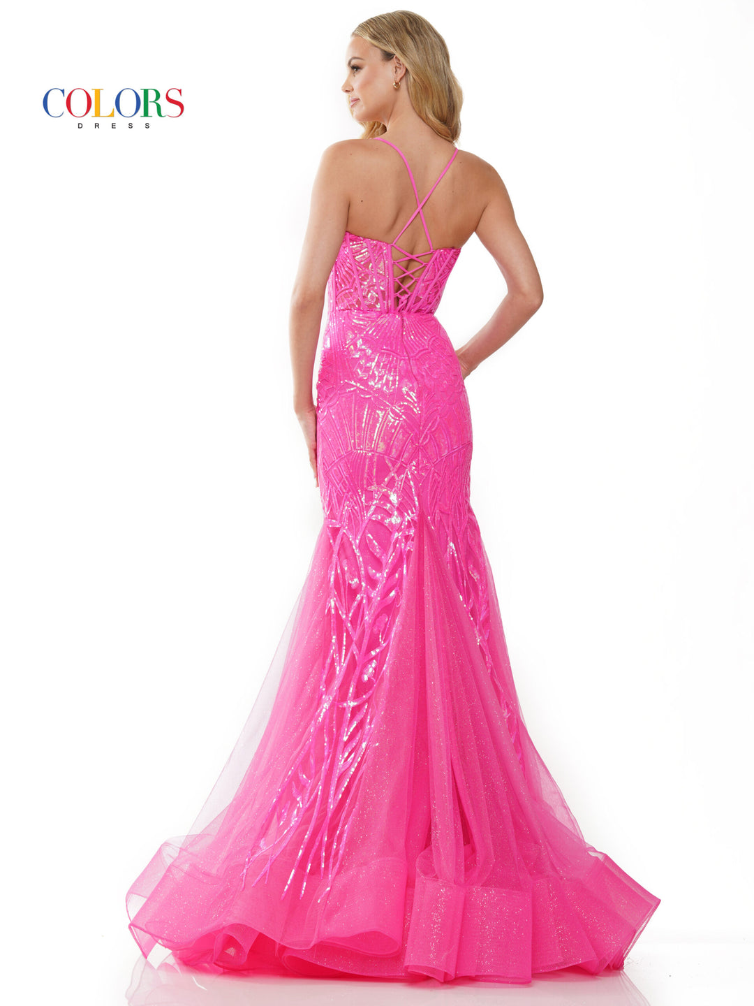 COLORS 3203 DRESS - FOSTANI