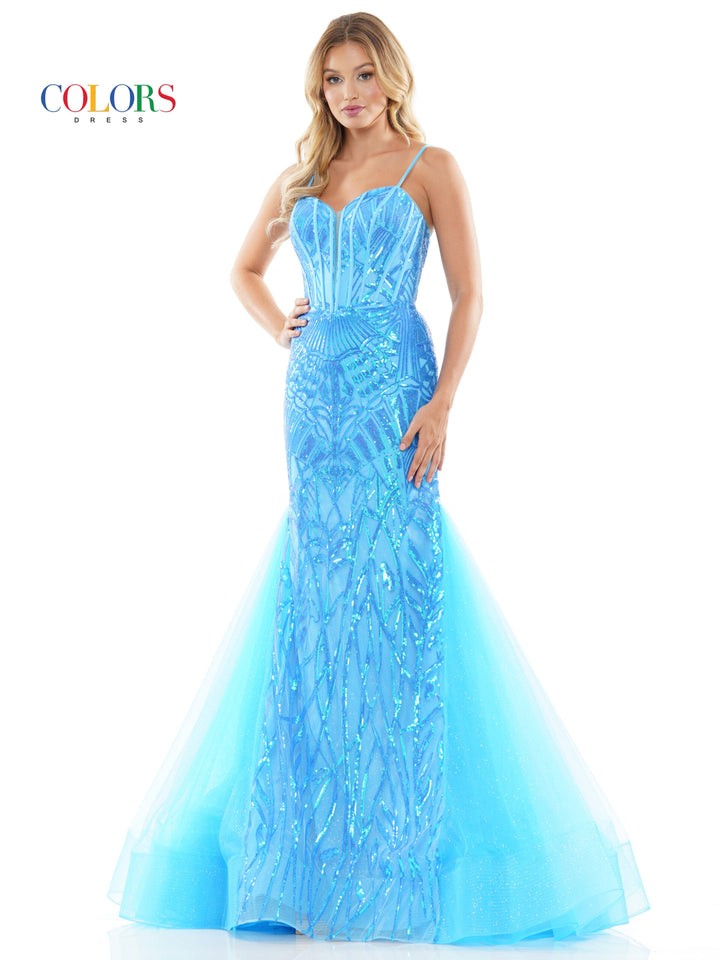 COLORS 3203 DRESS - FOSTANI