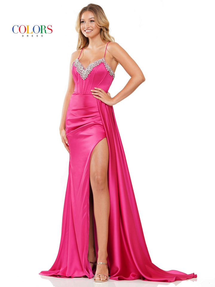 COLORS 3305 DRESS - FOSTANI