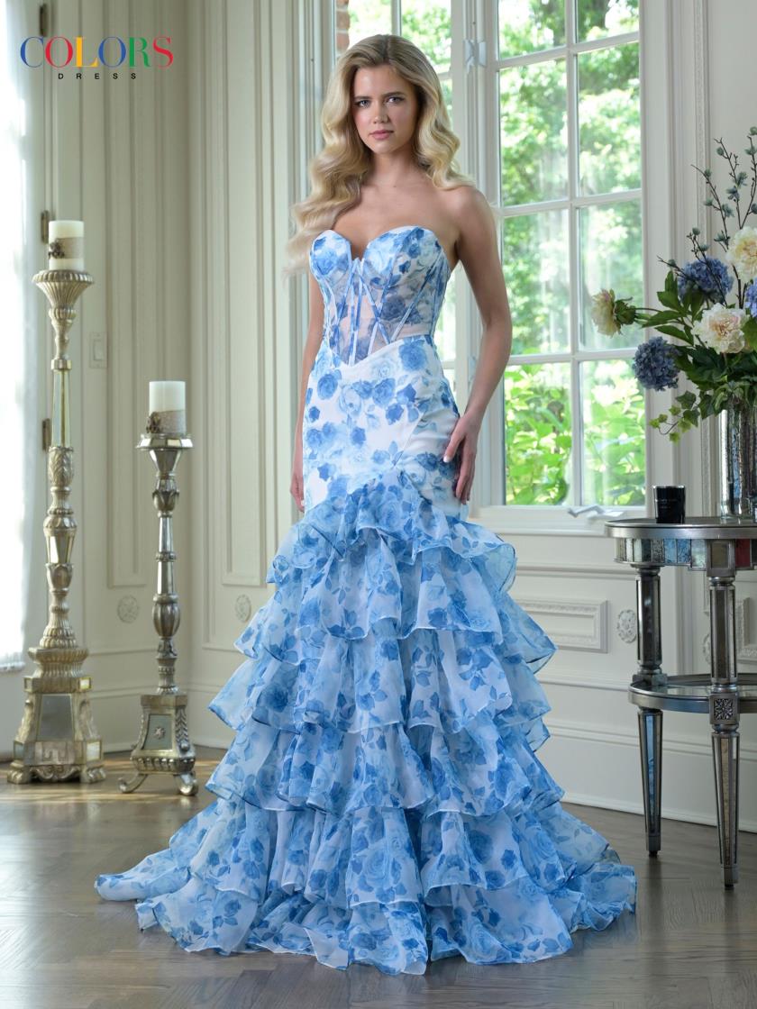 Colors 3928 Dress - FOSTANI.com