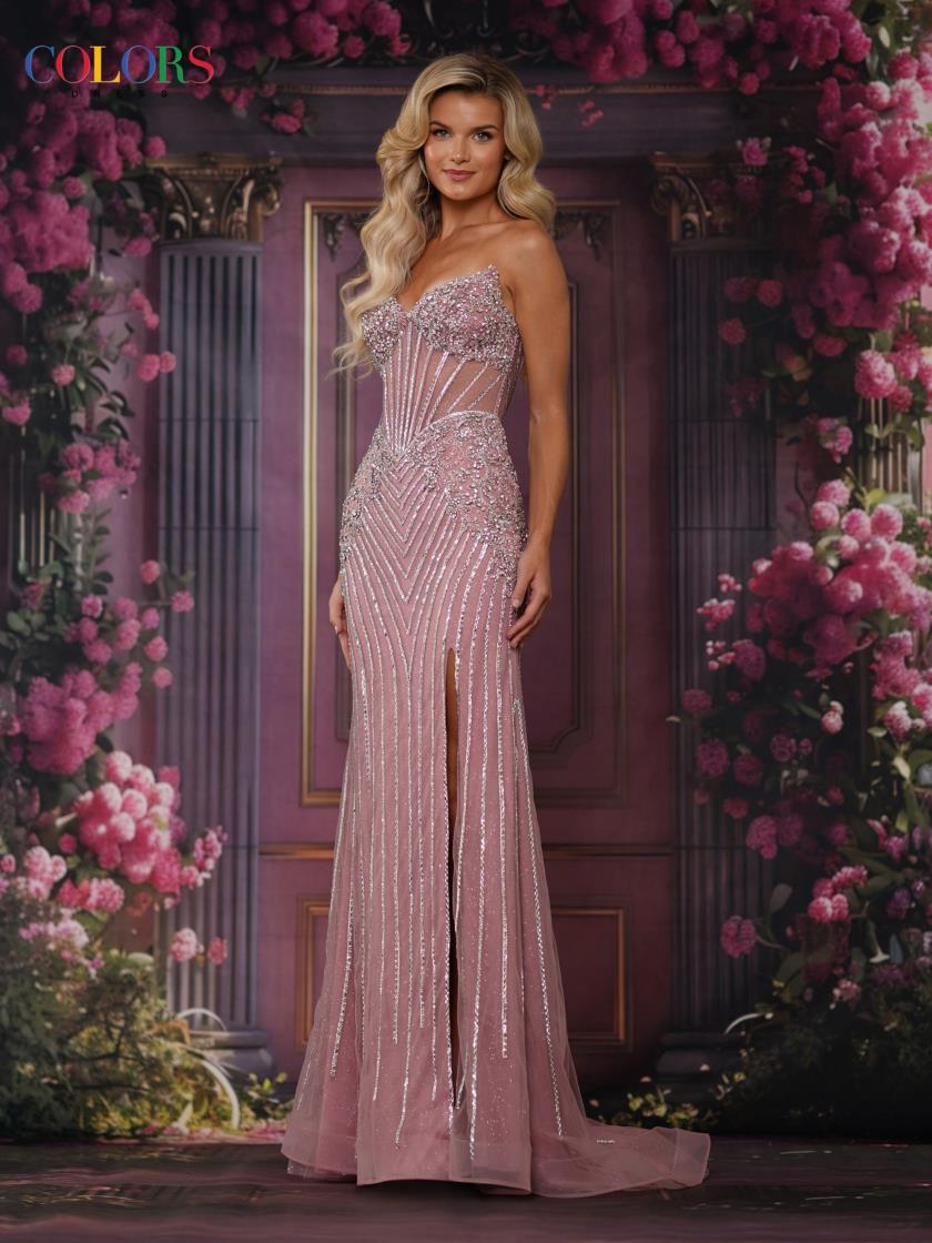 Colors 3929 Dress - FOSTANI.com