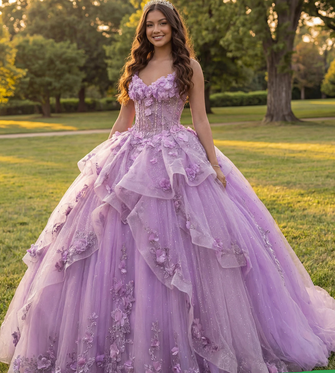 Jovani Q43810 Sweetheart Sleeveless Corset Quinceanera Dress