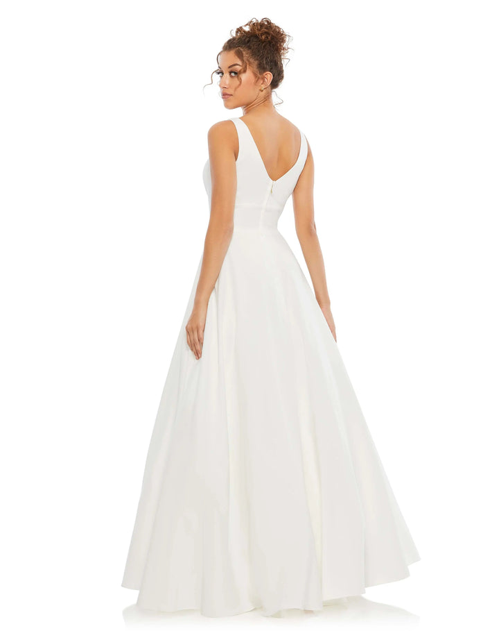 Mac Duggal 48924 Classic Sleeveless A-Line Gown with Pockets