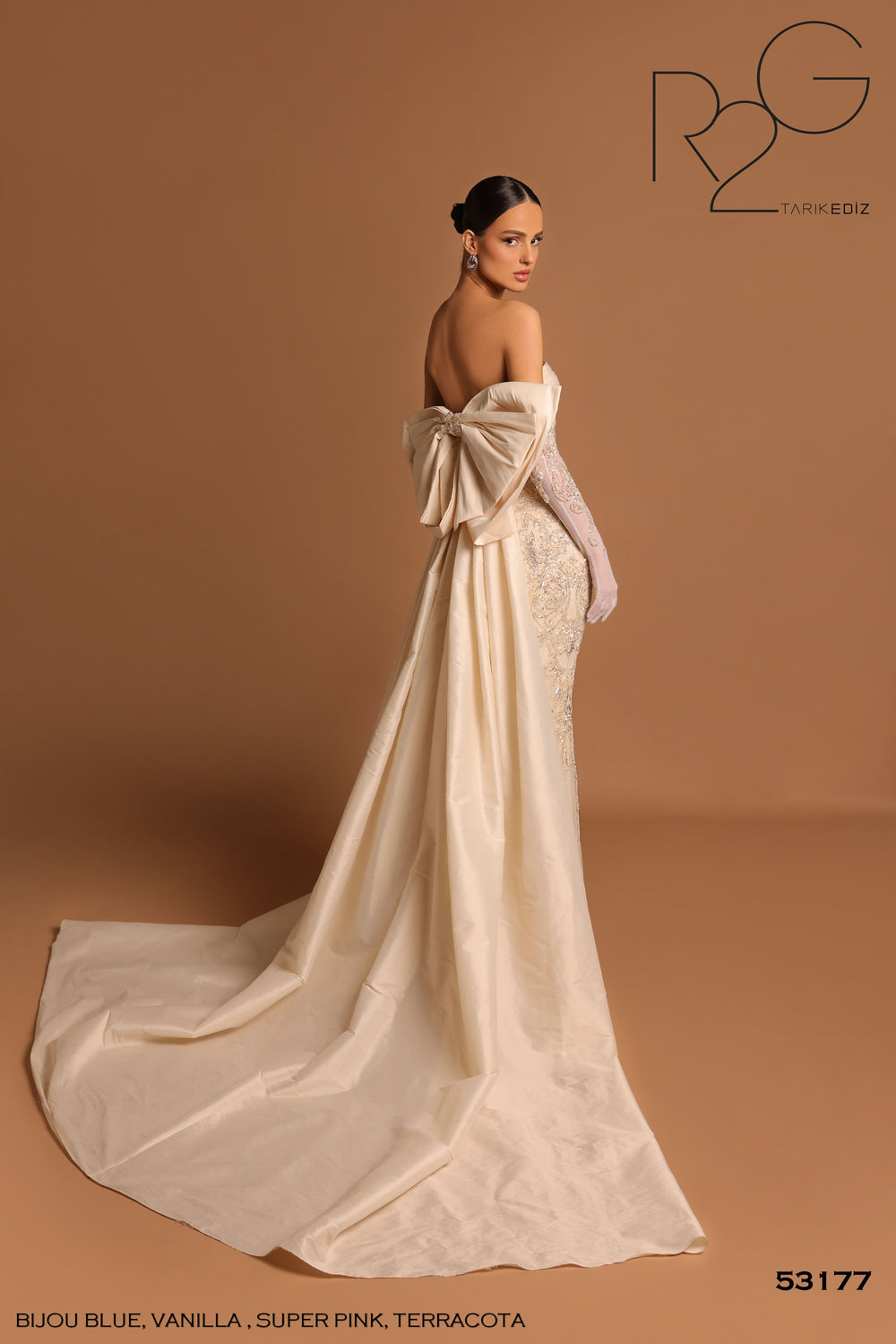 TARIK EDIZ 53177 DRESS - FOSTANI