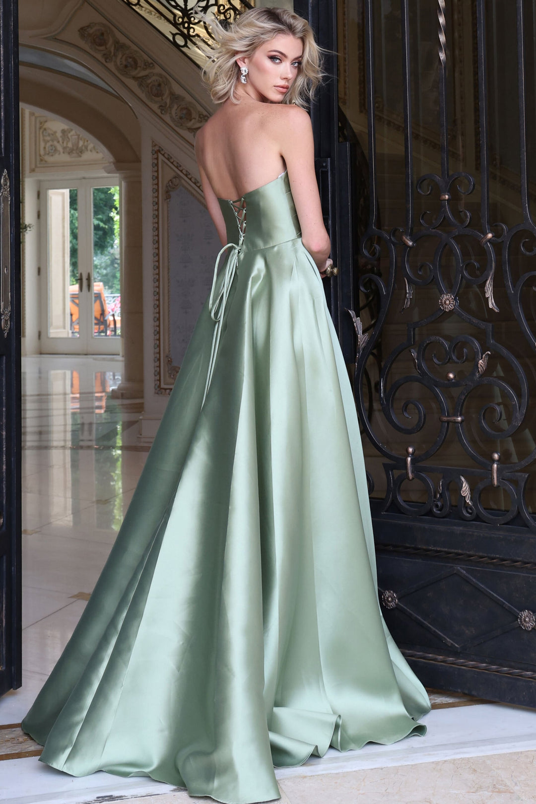 Jovani 53327 prom dress - 3-quarter view