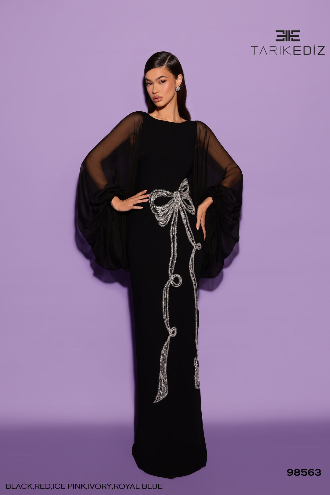 TARIK EDIZ 98563 Size 16 Only - FOSTANI.com