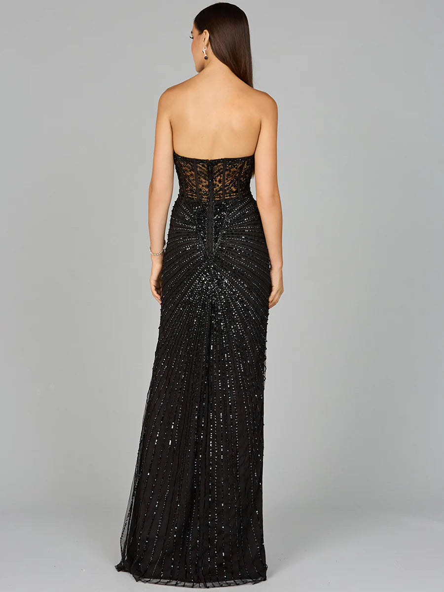 Lara 9953  Dress - FOSTANI.com