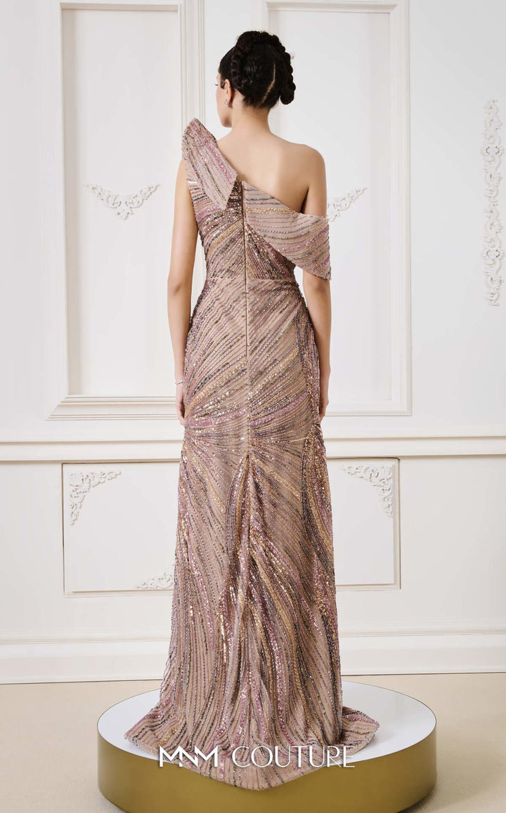 MNM Couture B1137 gown, back view