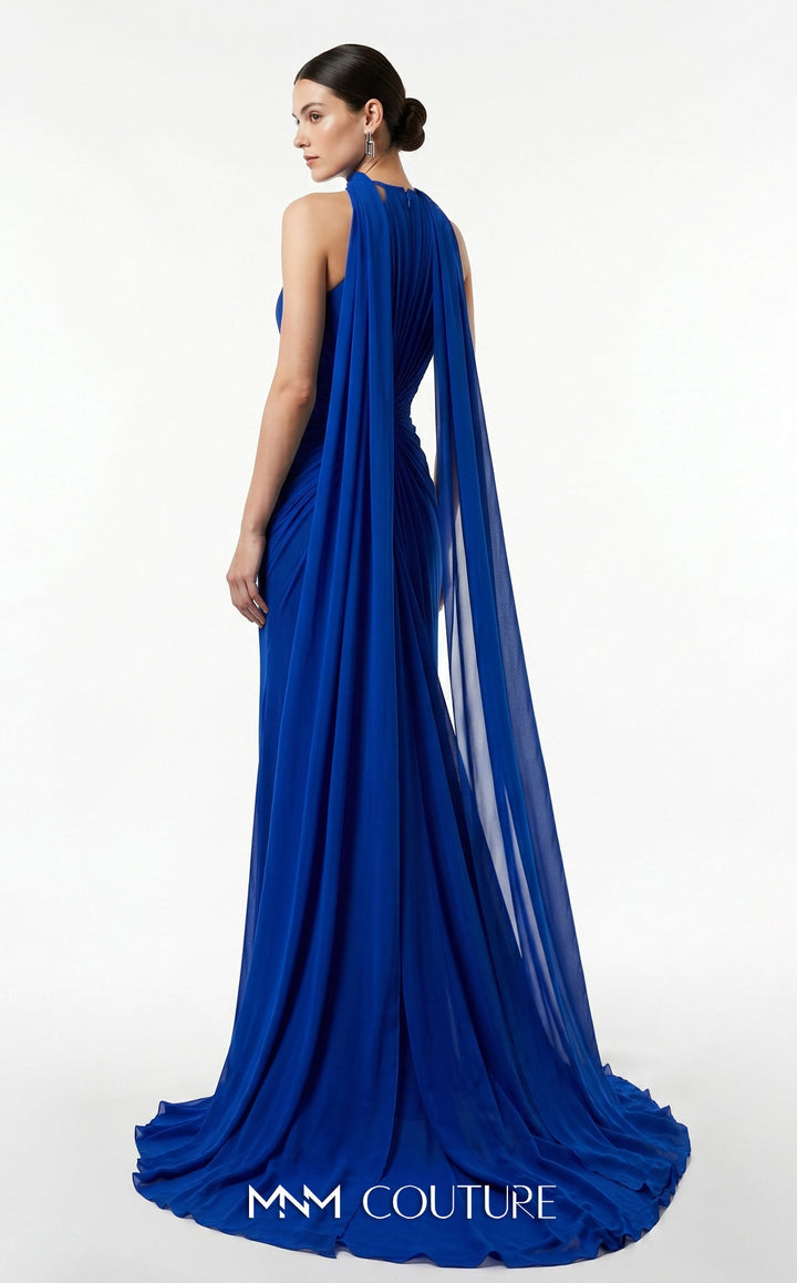MNM Couture B1240 gown, open back detail