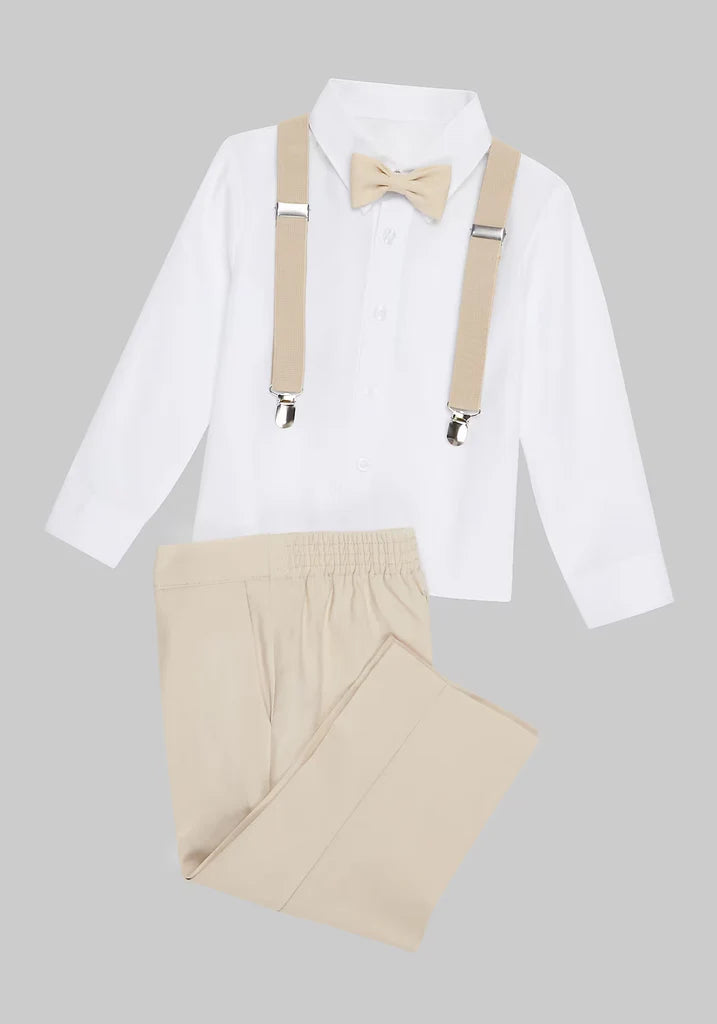 Peanut Butter Collection Barn Set Safari Sand Size 6 Only