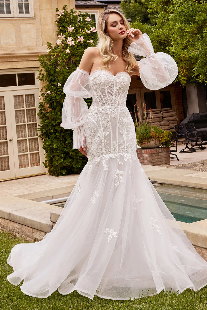 CINDERELLA CD858W DRESS - FOSTANI