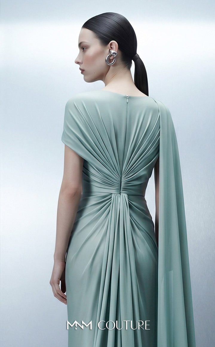 MNM Couture E0160 Sleeveless Floor-Length Couture Dress