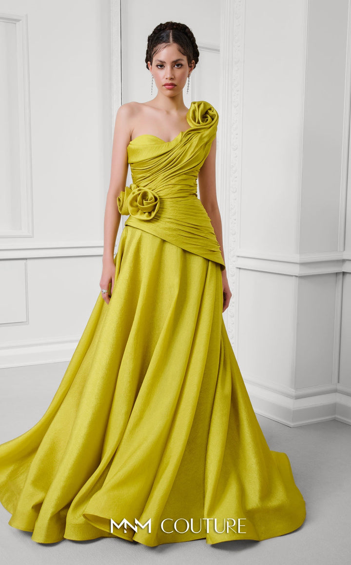 Fouad Sarkis F02923 Sweetheart One-Shoulder Asymmetric Couture Dress