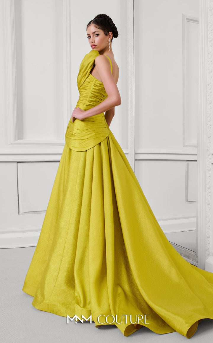 Fouad Sarkis F02923 Sweetheart One-Shoulder Asymmetric Couture Dress