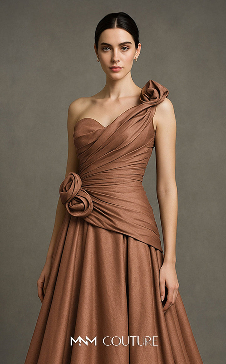 Fouad Sarkis F02923 Sweetheart One-Shoulder Asymmetric Couture Dress