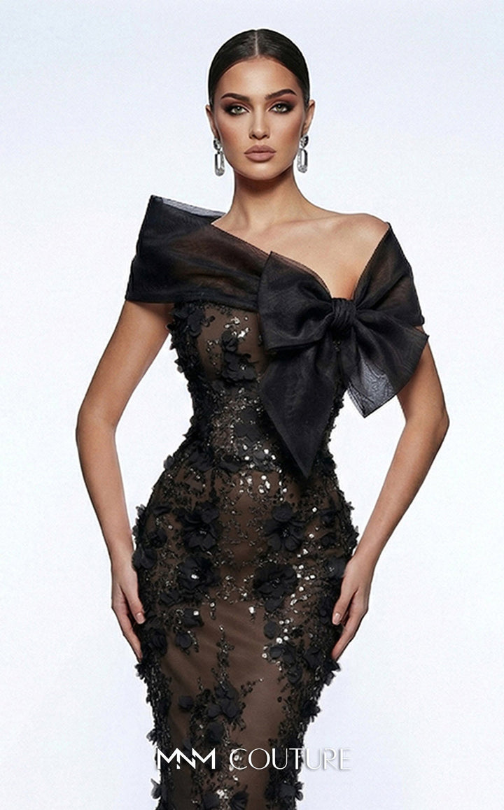 Fouad Sarkis F02950A Strapless Sleeveless Corseted Couture Dress