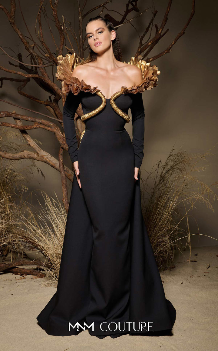 Fouad Sarkis F02989 gown, front view