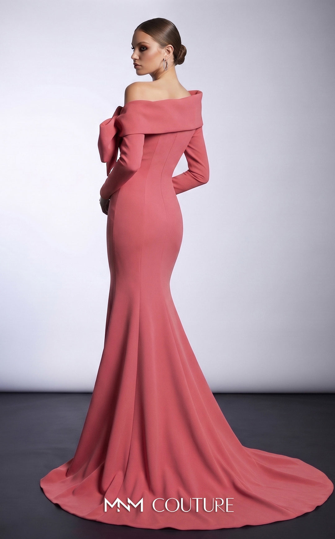Fouad Sarkis F03007 gown, back view
