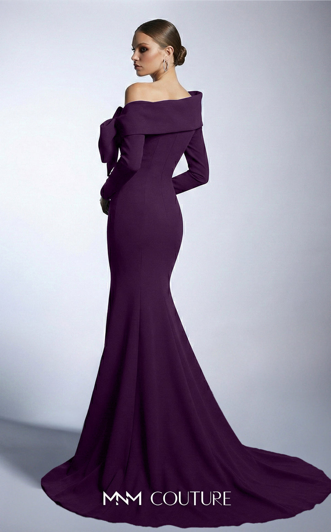 Fouad Sarkis F03007 gown, alternate colourway back view