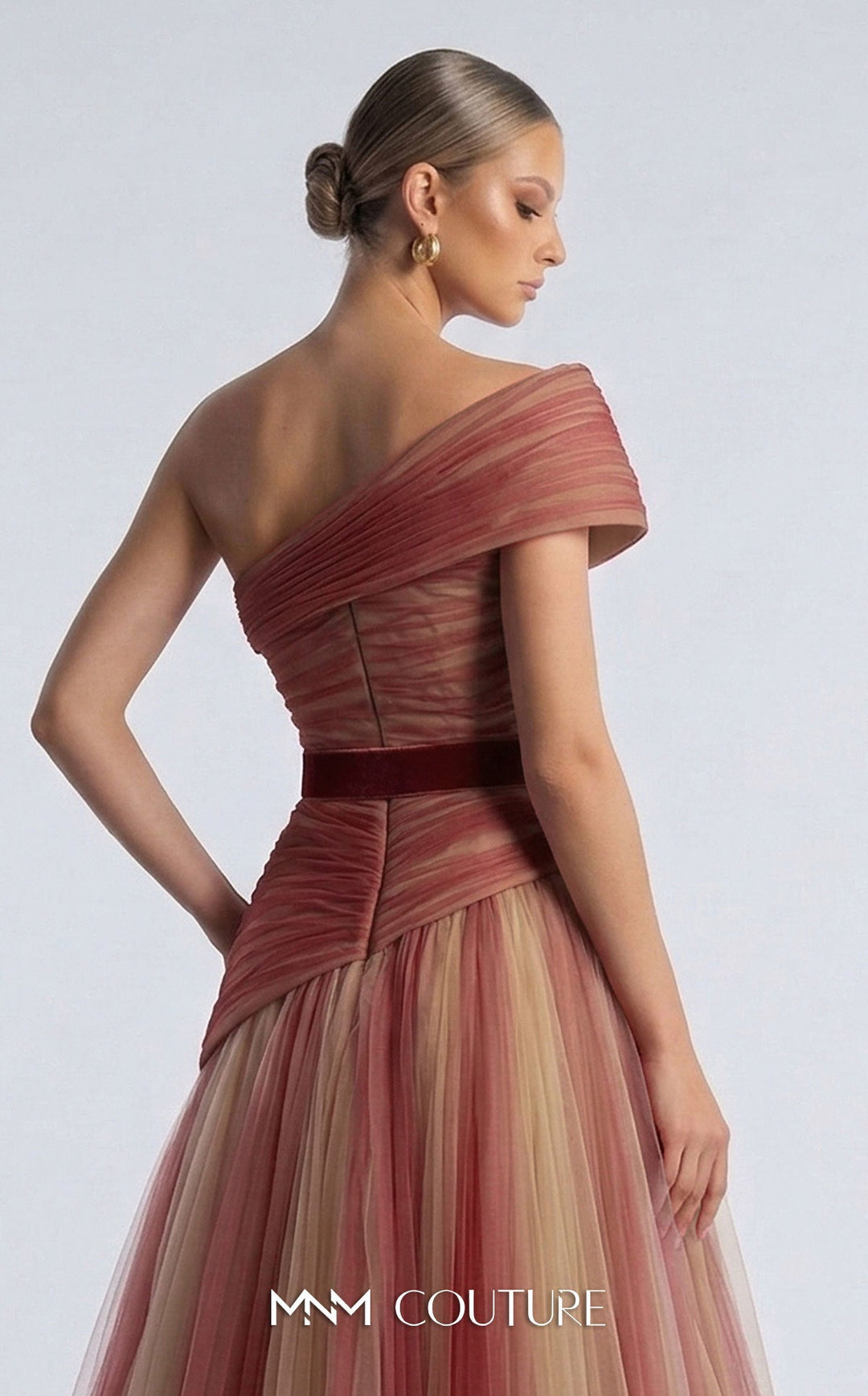 Fouad Sarkis F03008 Sleeveless A-Line Couture Dress