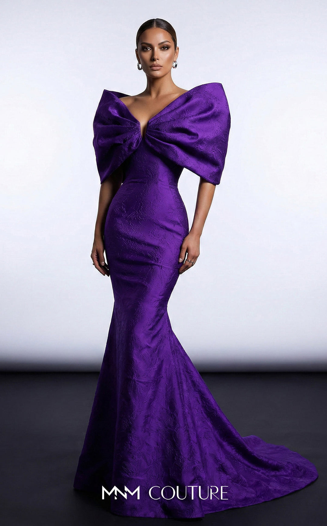 Fouad Sarkis F03009 gown, alternate colourway front view