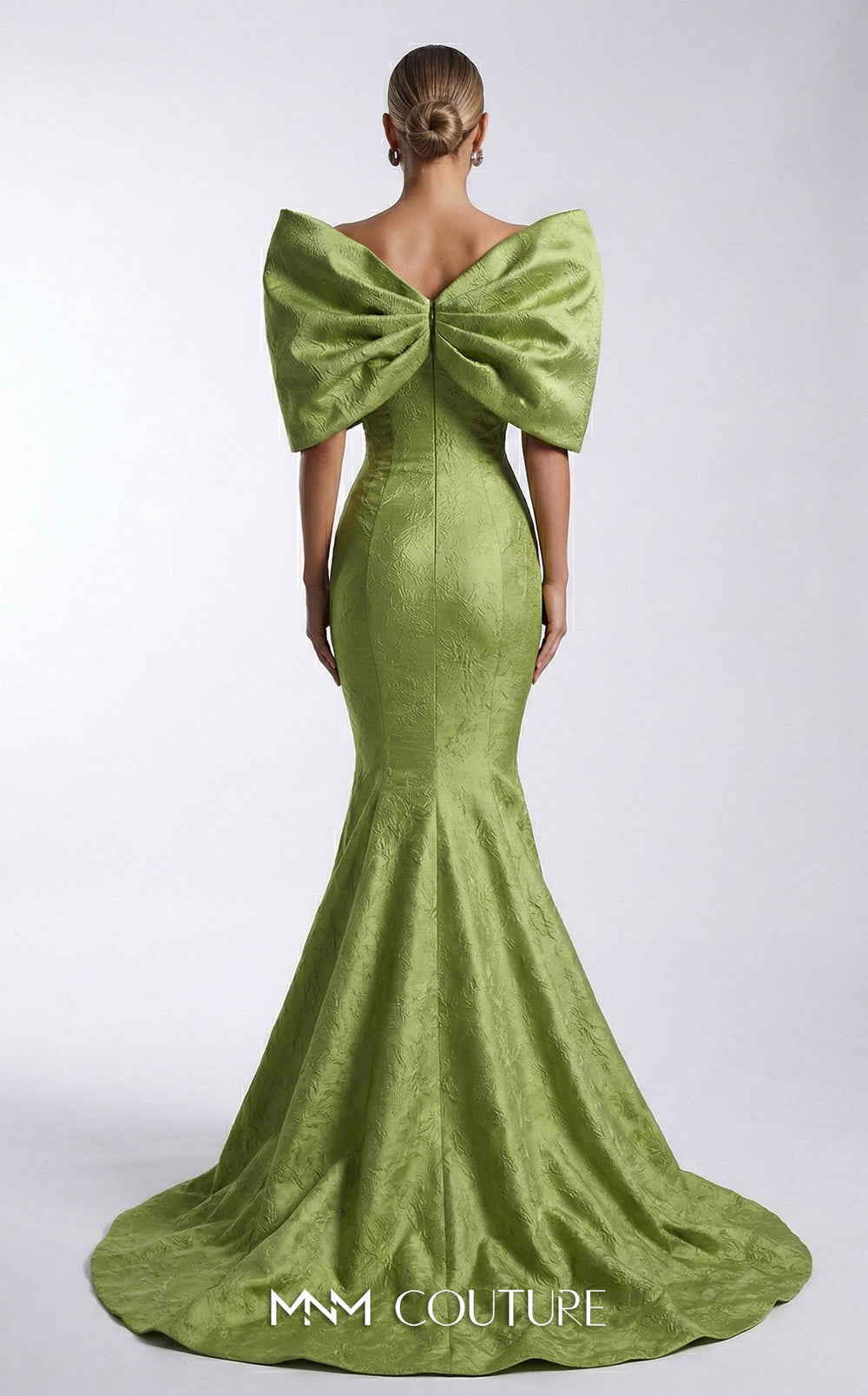 Fouad Sarkis F03009 gown, back view