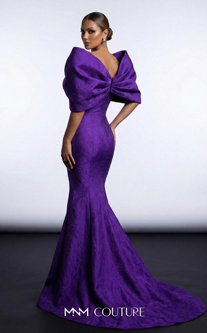 Fouad Sarkis F03009 gown, alternate colourway back view