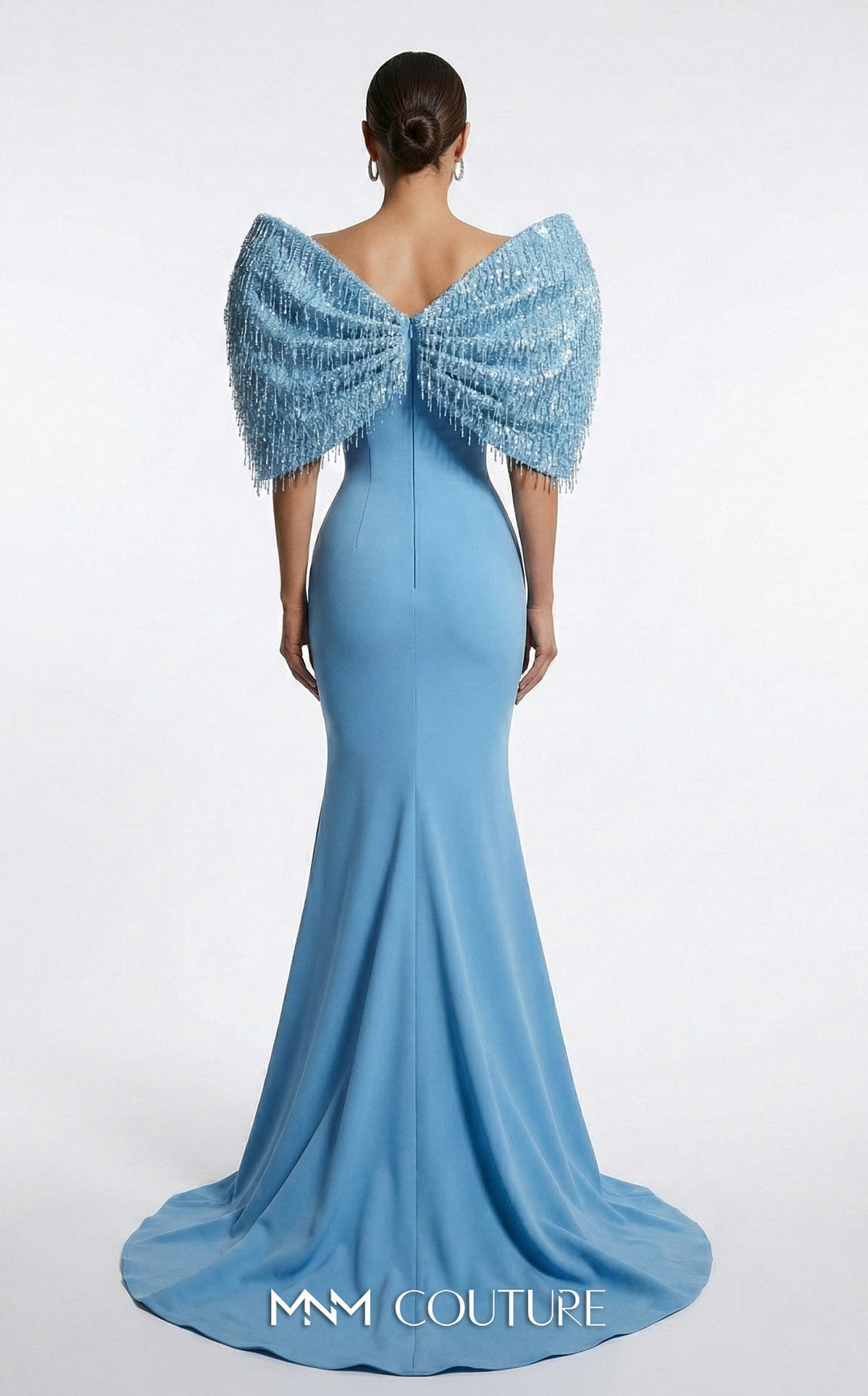 Fouad Sarkis F03012 gown, back view