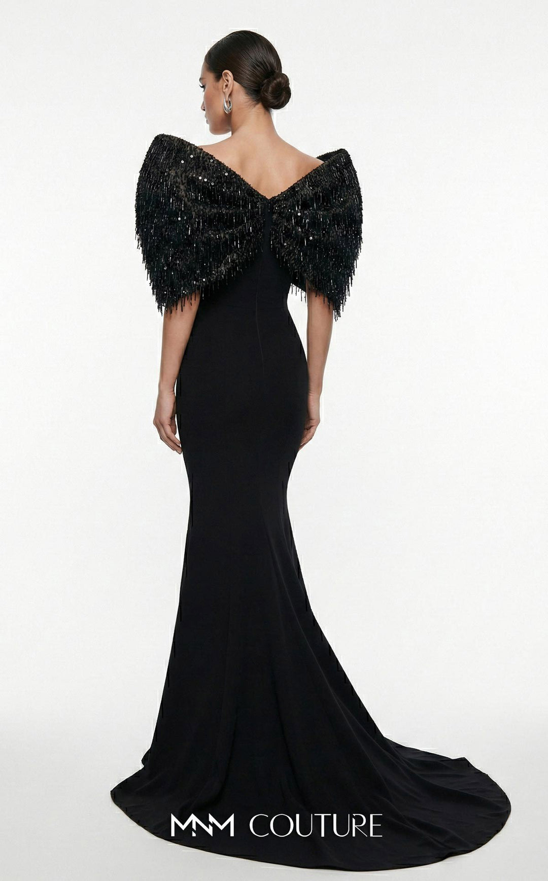 Fouad Sarkis F03012 gown, alternate colourway back view