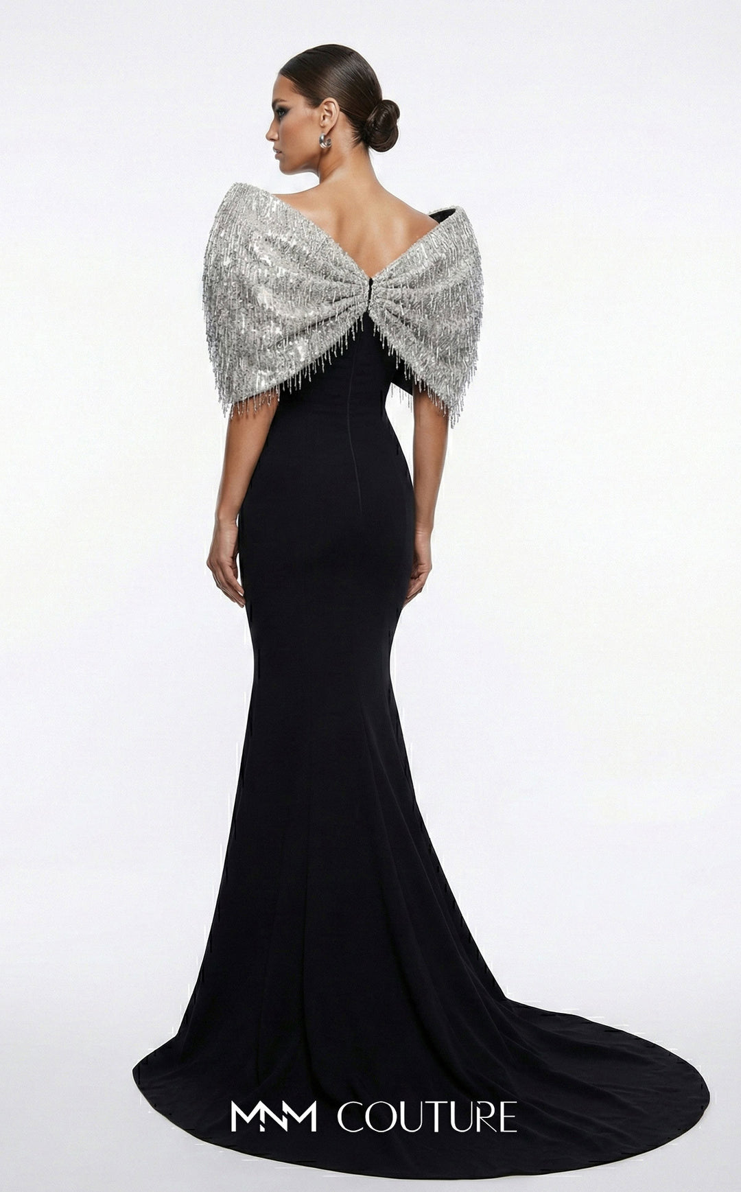 Fouad Sarkis F03012 gown, alternate colourway back view