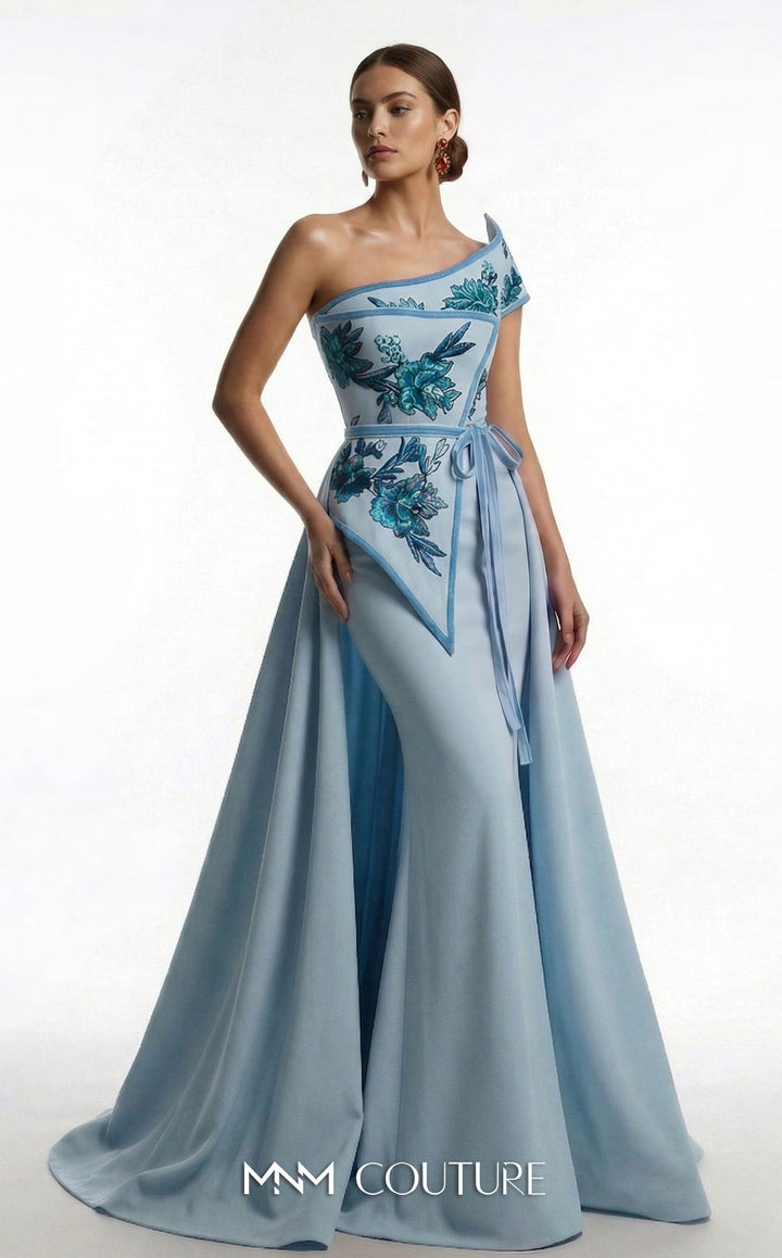 Fouad Sarkis F03023 gown, alternate colourway front view