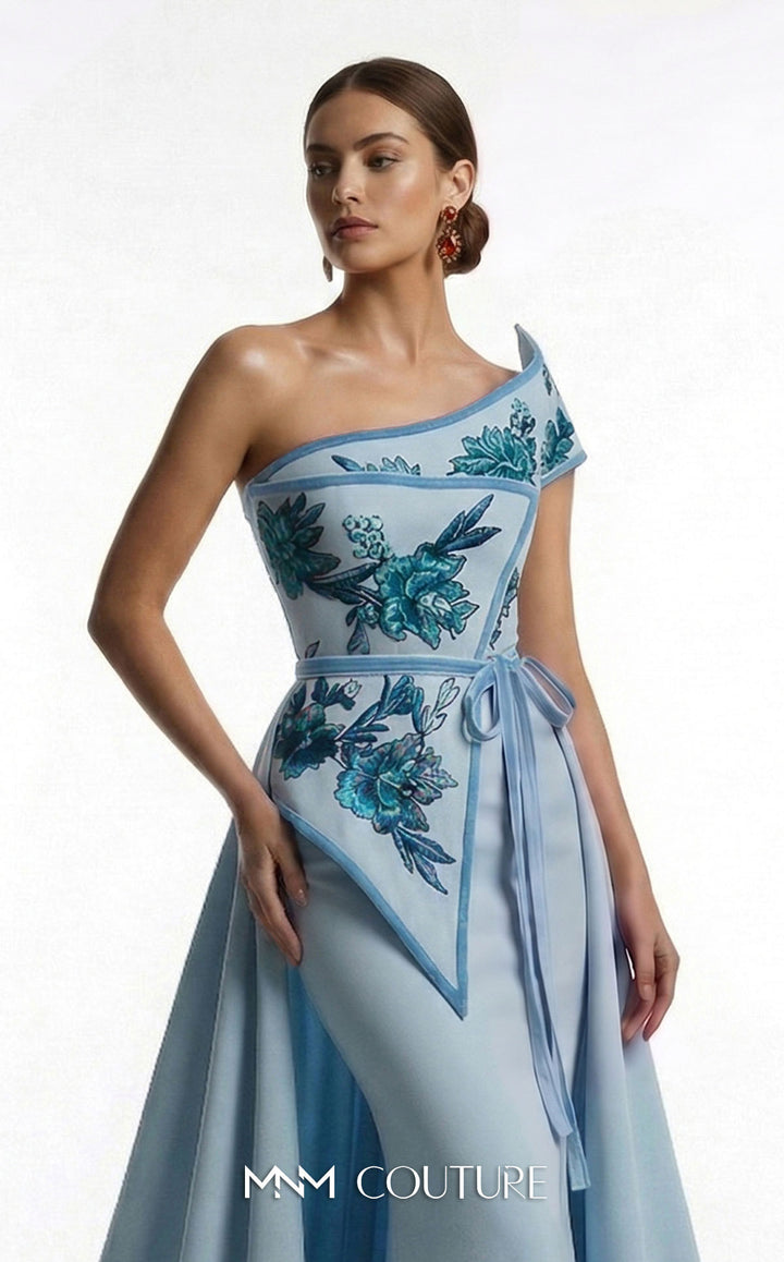 Fouad Sarkis F03023 gown, alternate colourway detail