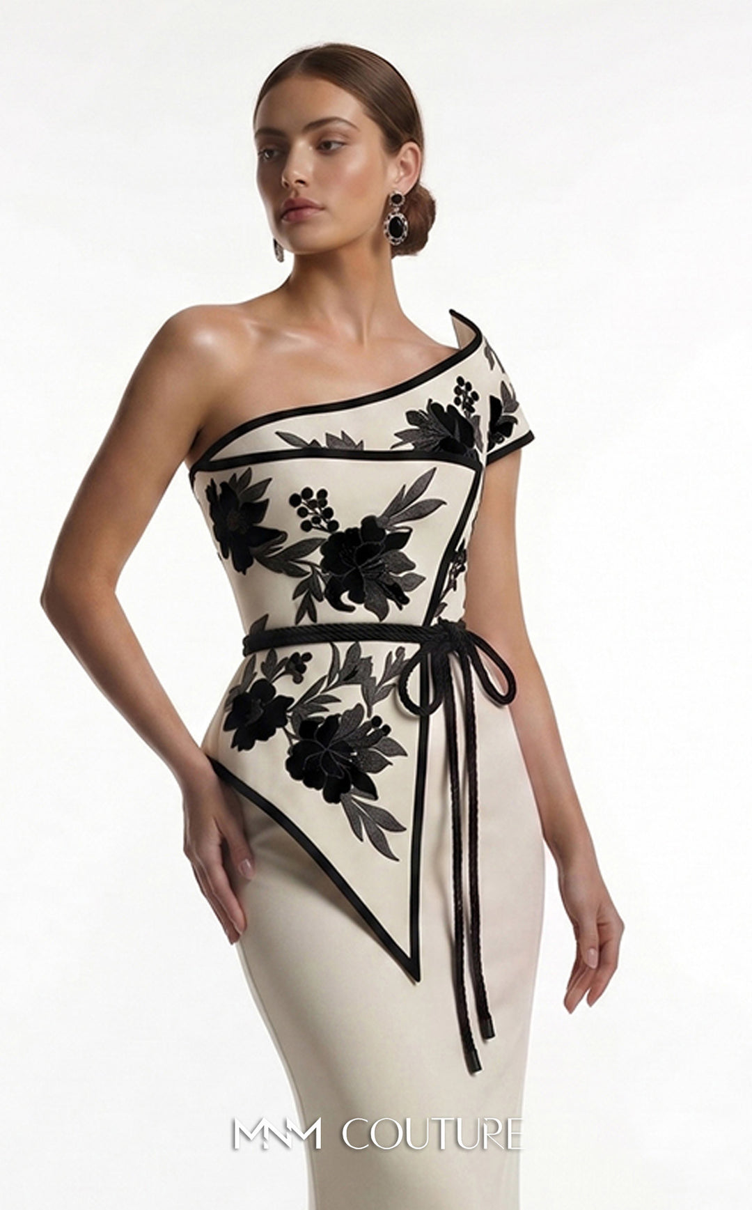 Fouad Sarkis F03023 gown, alternate colourway detail