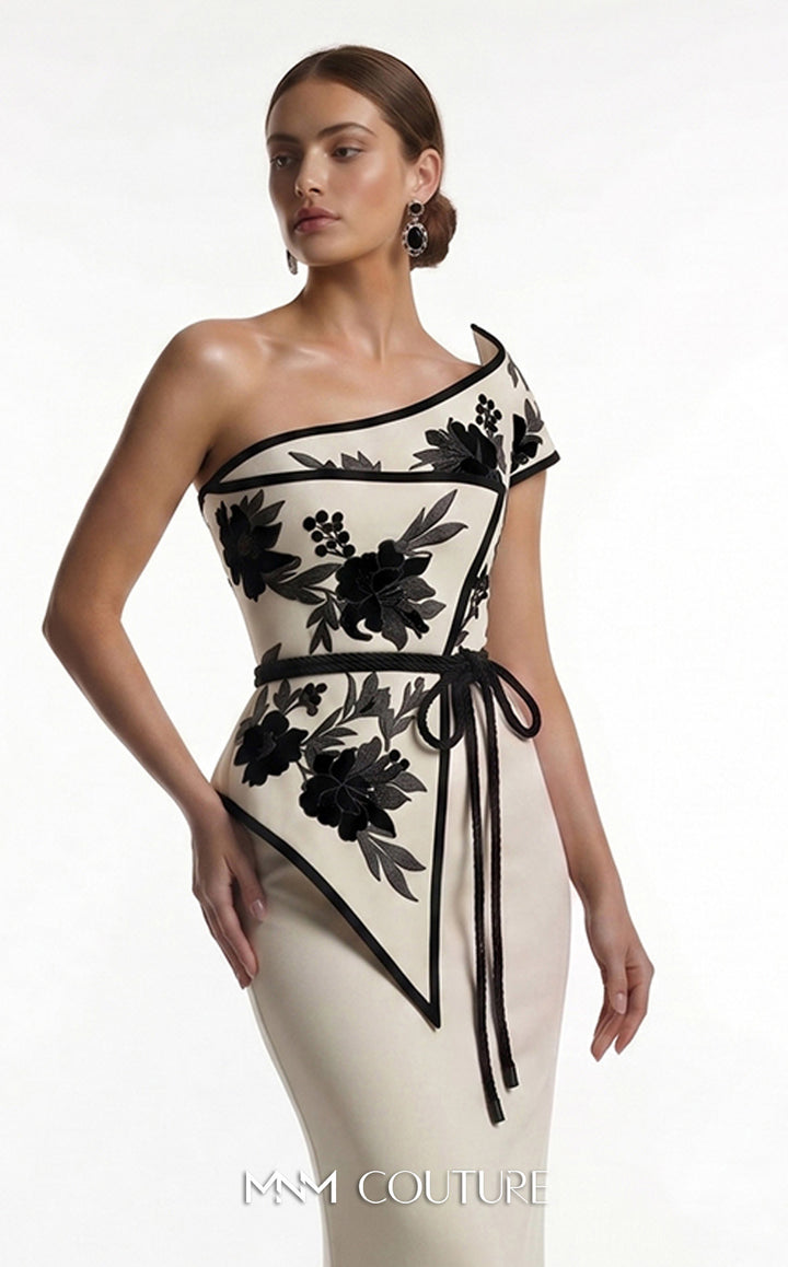 Fouad Sarkis F03023 gown, alternate colourway detail