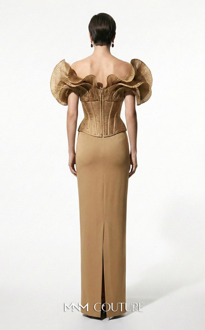 Fouad Sarkis F03032 gown, back view