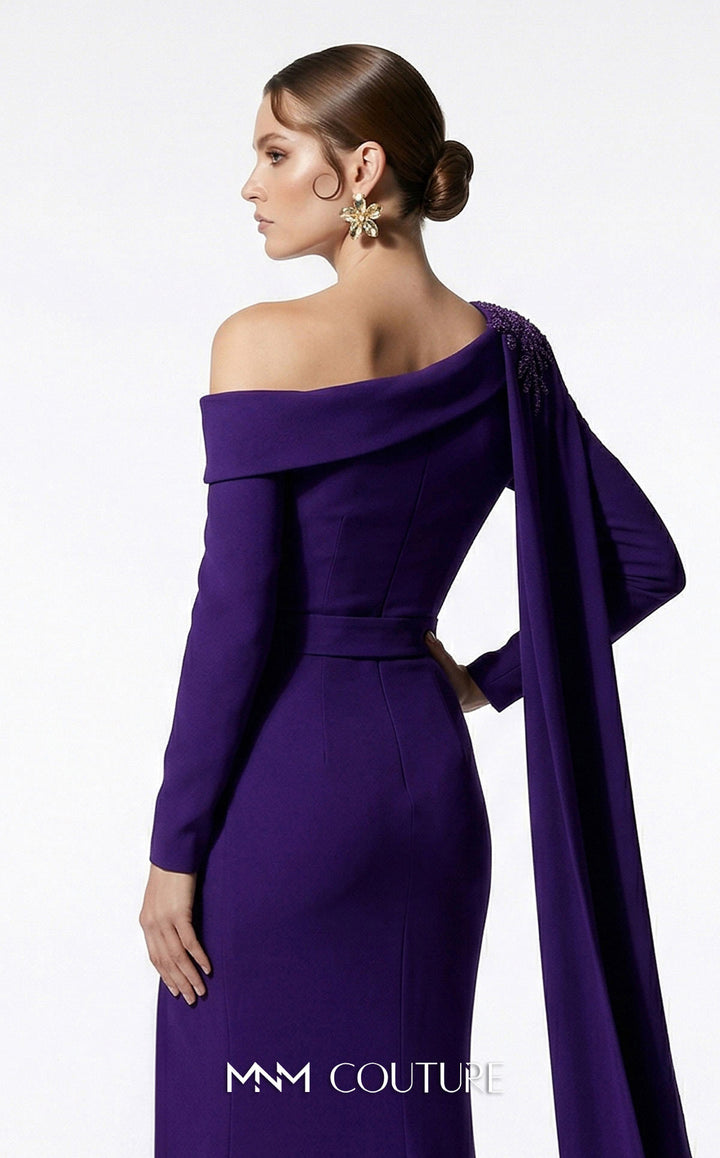 Fouad Sarkis F03039 gown, alternate colourway skirt detail