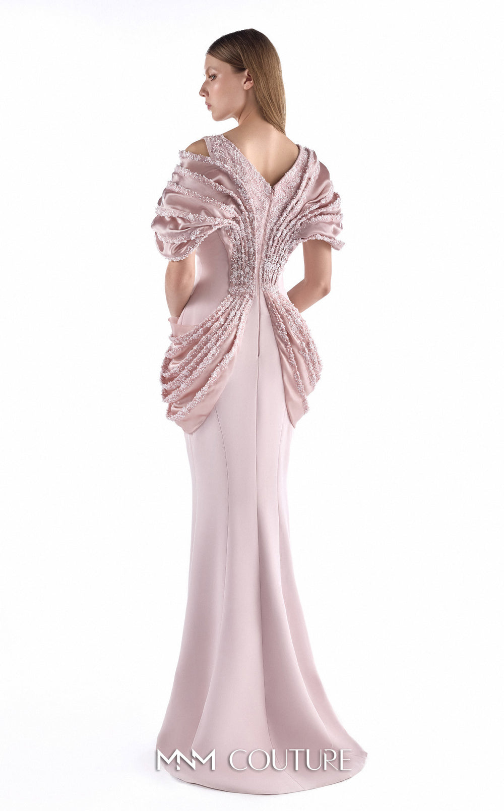 Gaby Charbachy G2204 couture gown, back view