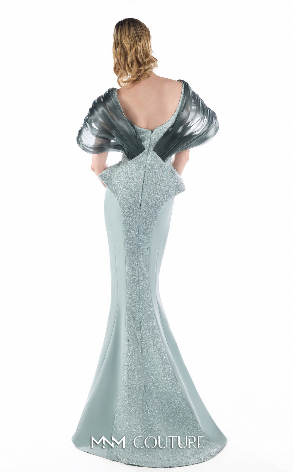 Gaby Charbachy G2242 couture gown, back view