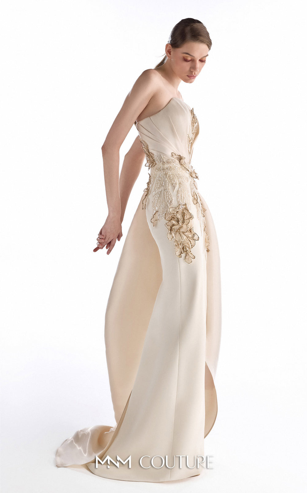 Gaby Charbachy G2248 couture gown, side view