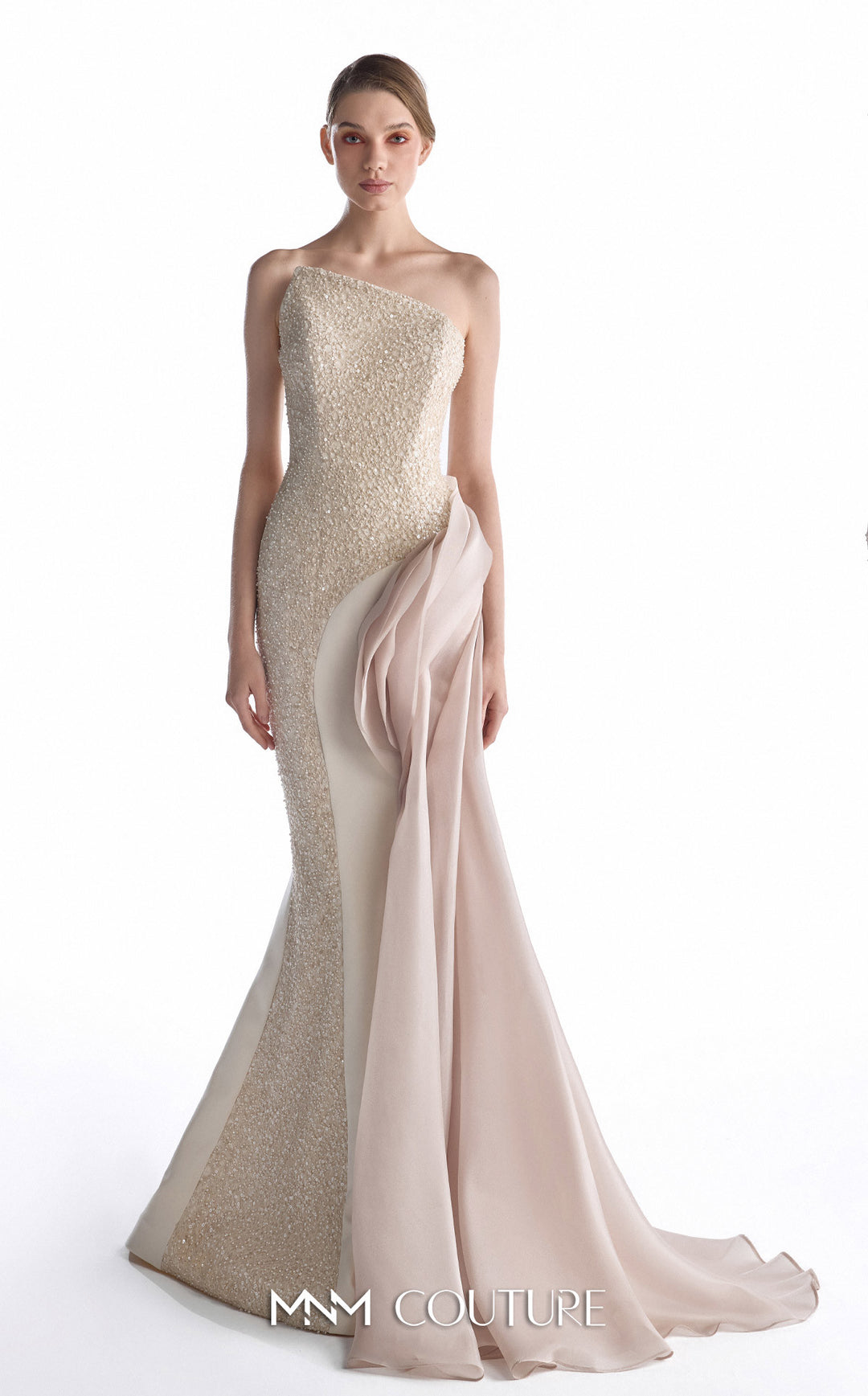 Gaby Charbachy G2251 couture gown, three-quarter view