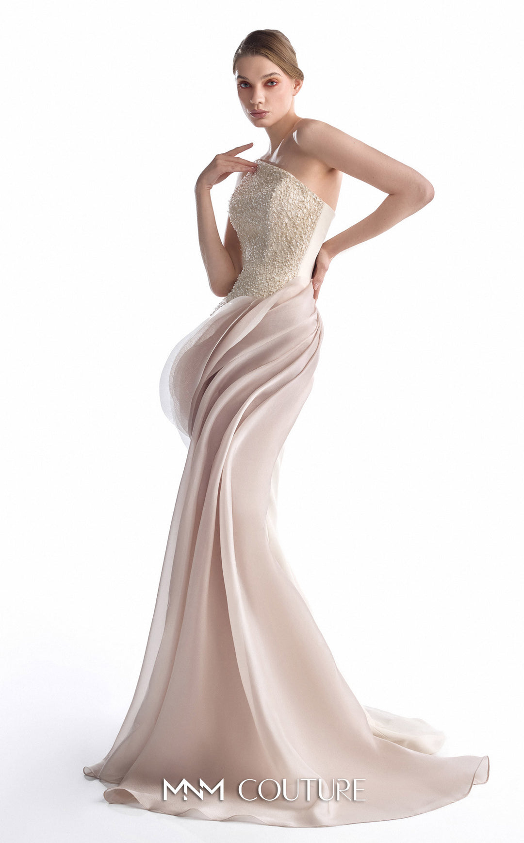 Gaby Charbachy G2251 couture gown, side view