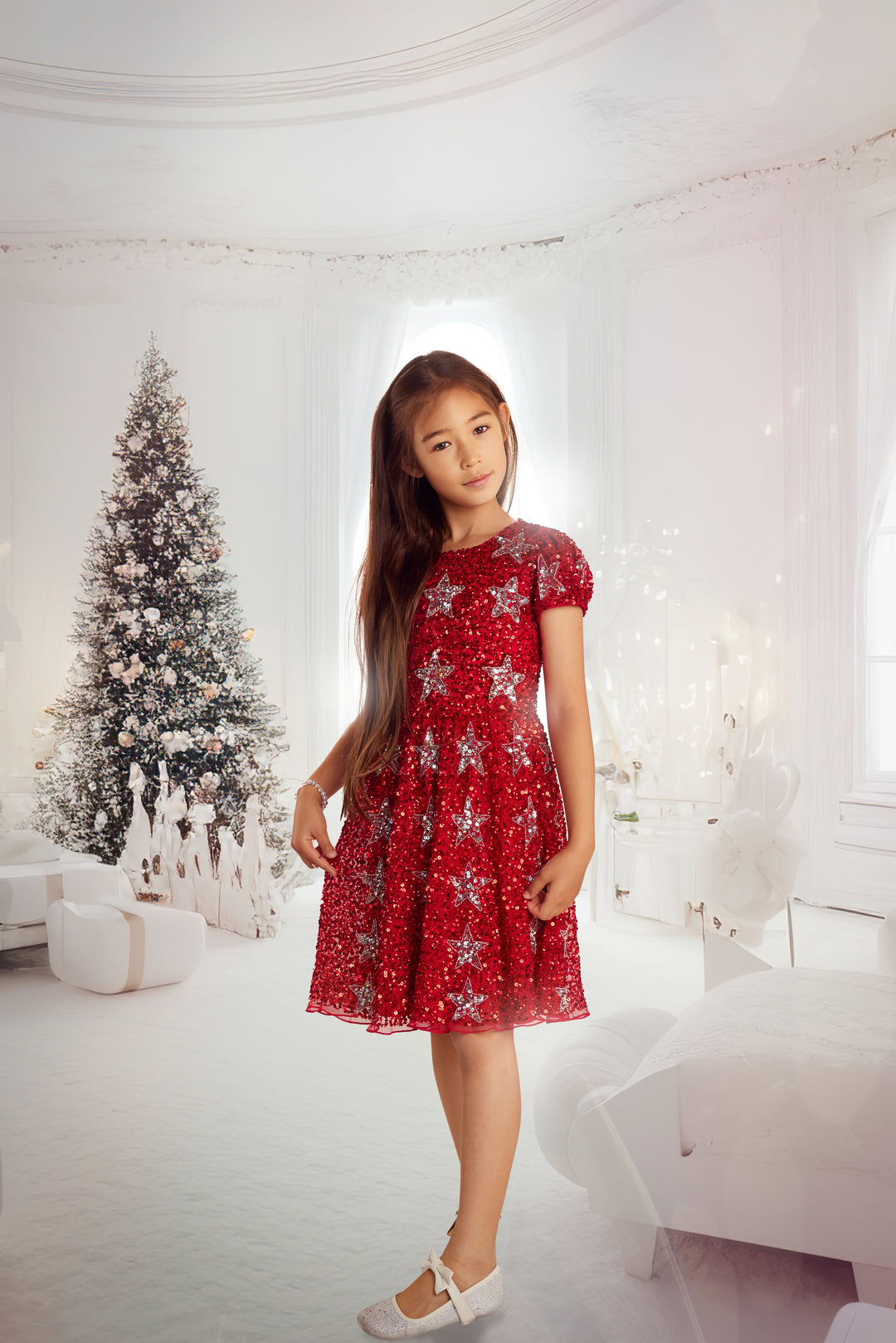 ALETA KIDS1010 DRESS - FOSTANI