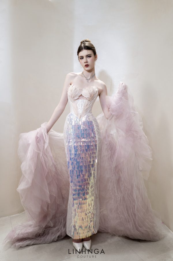 Linh Nga LXBAT213 Dress - FOSTANI.com